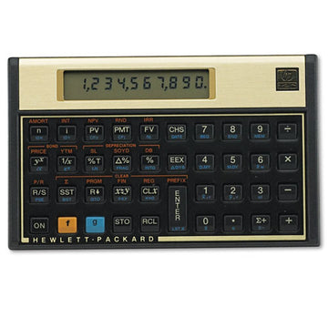 HP 12c Financial Calculator, 10-digit Lcd freeshipping - TVN Wholesale